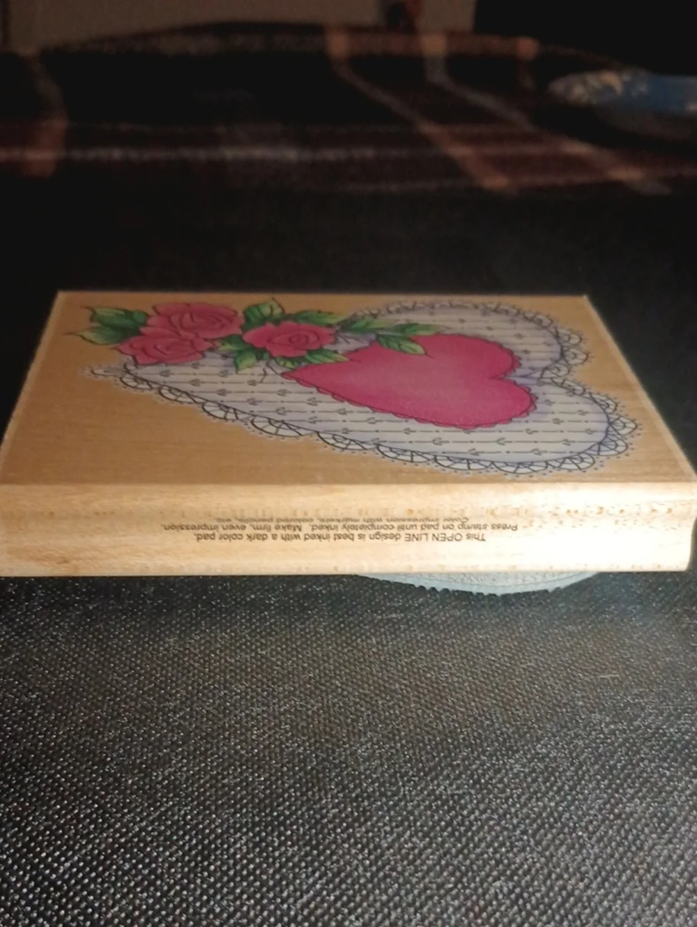 Stampendous Rose Eyelet Stamp